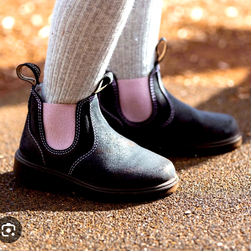 Blundstone Tasmania Australia Suede Child Ankle Boots Size 1